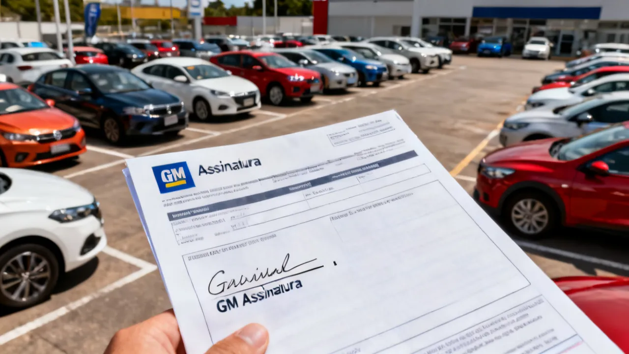 Gm Assinatura e como comprar carros com segurança