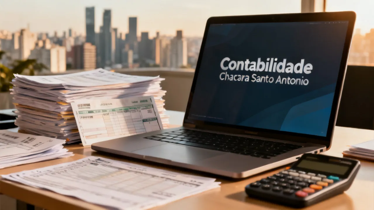 Contabilidade na Chácara Santo Antônio e Contas Online