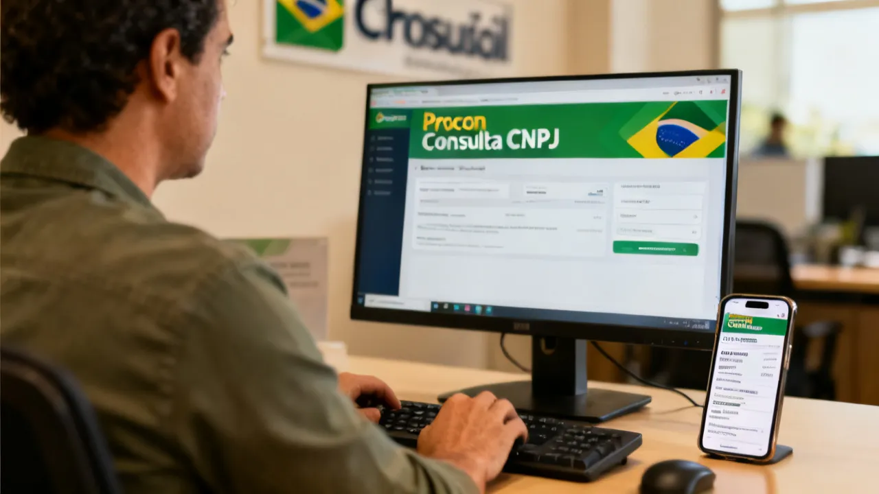 Como fazer Procon Consulta CNPJ com segurança