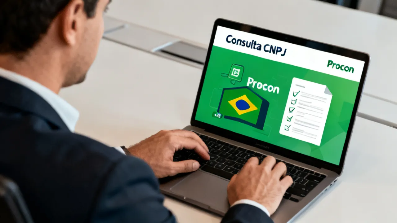 Como fazer Procon Consulta CNPJ com segurança