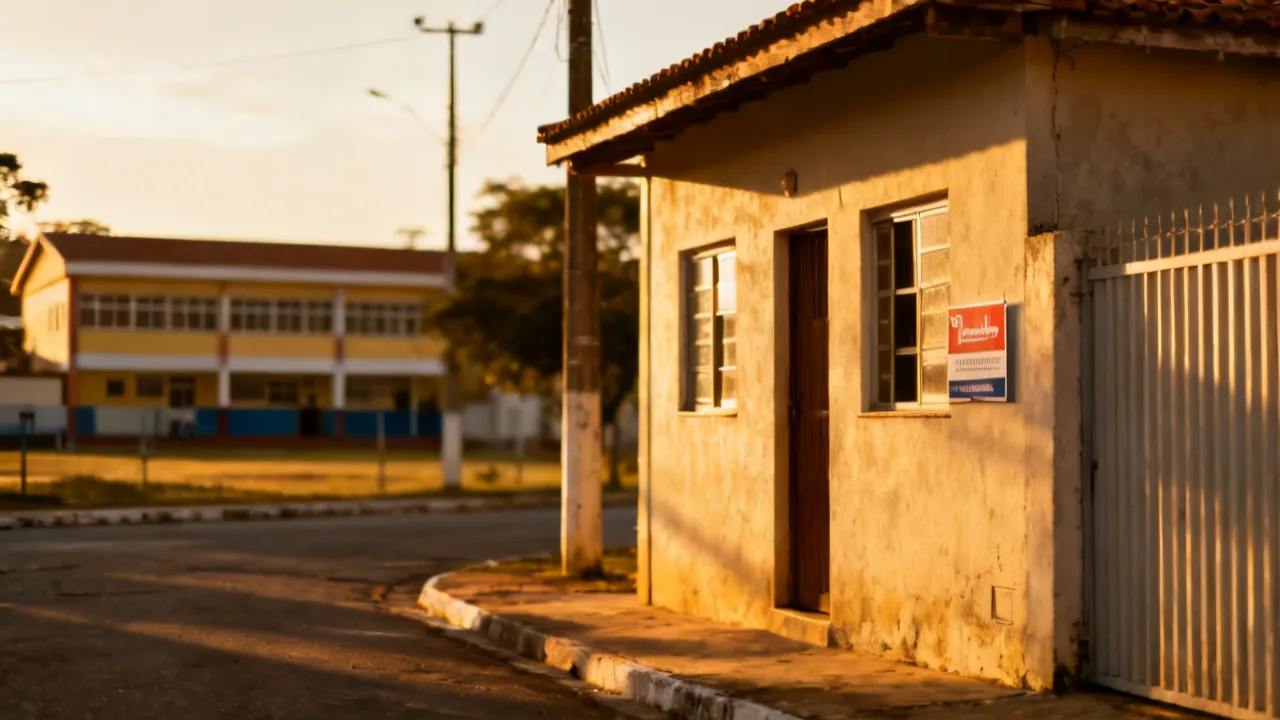 Guia de referência imobiliária em bairro próximo à escola