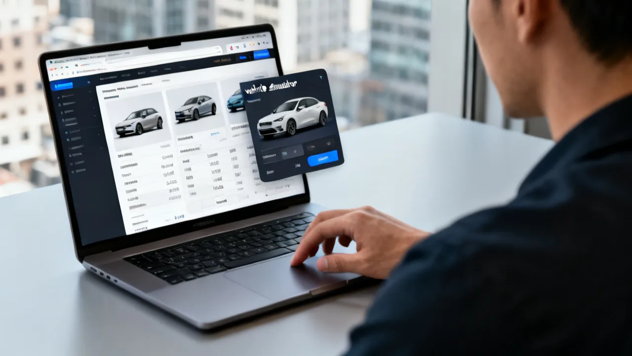 Simulador de Veículos para Encontrar Carros em Oferta