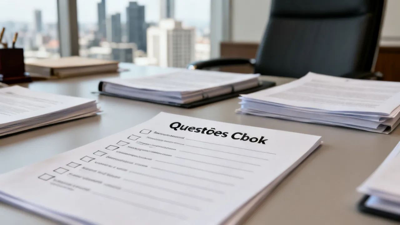 Questões Cbok: Guia Profissional e Estratégia de Estudo