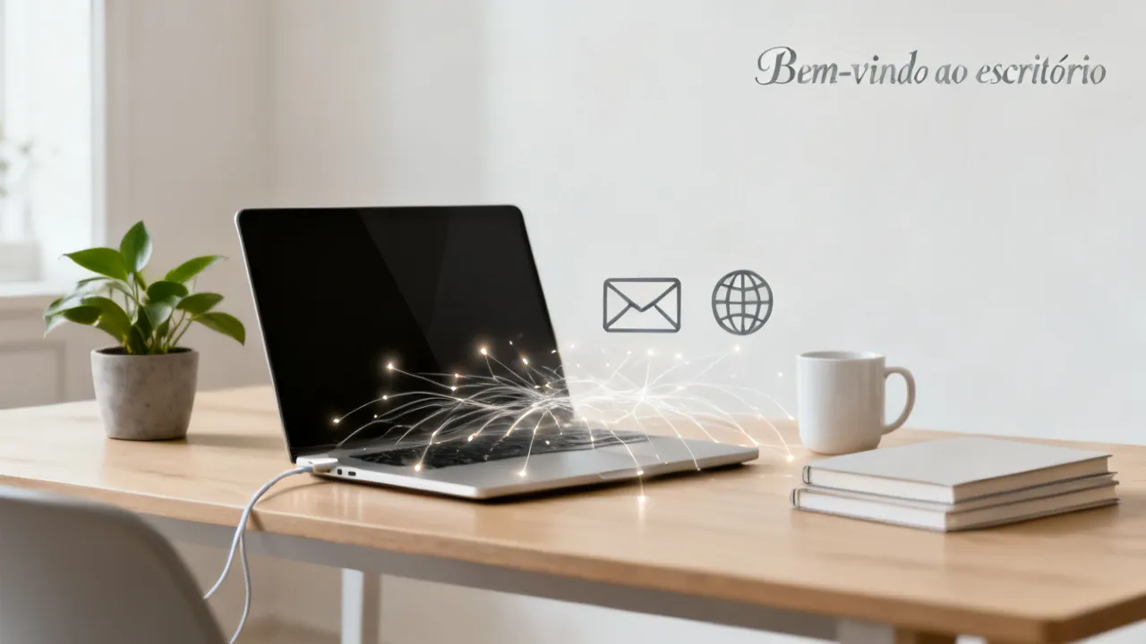 Correio Hotmail e Internet: comparativo de acesso
