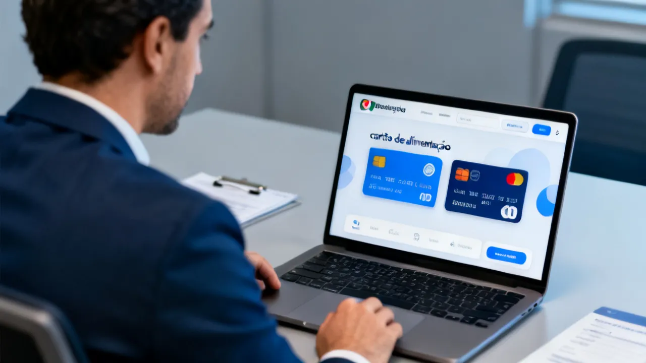 Cartão Alimentação e contas online nos EUA