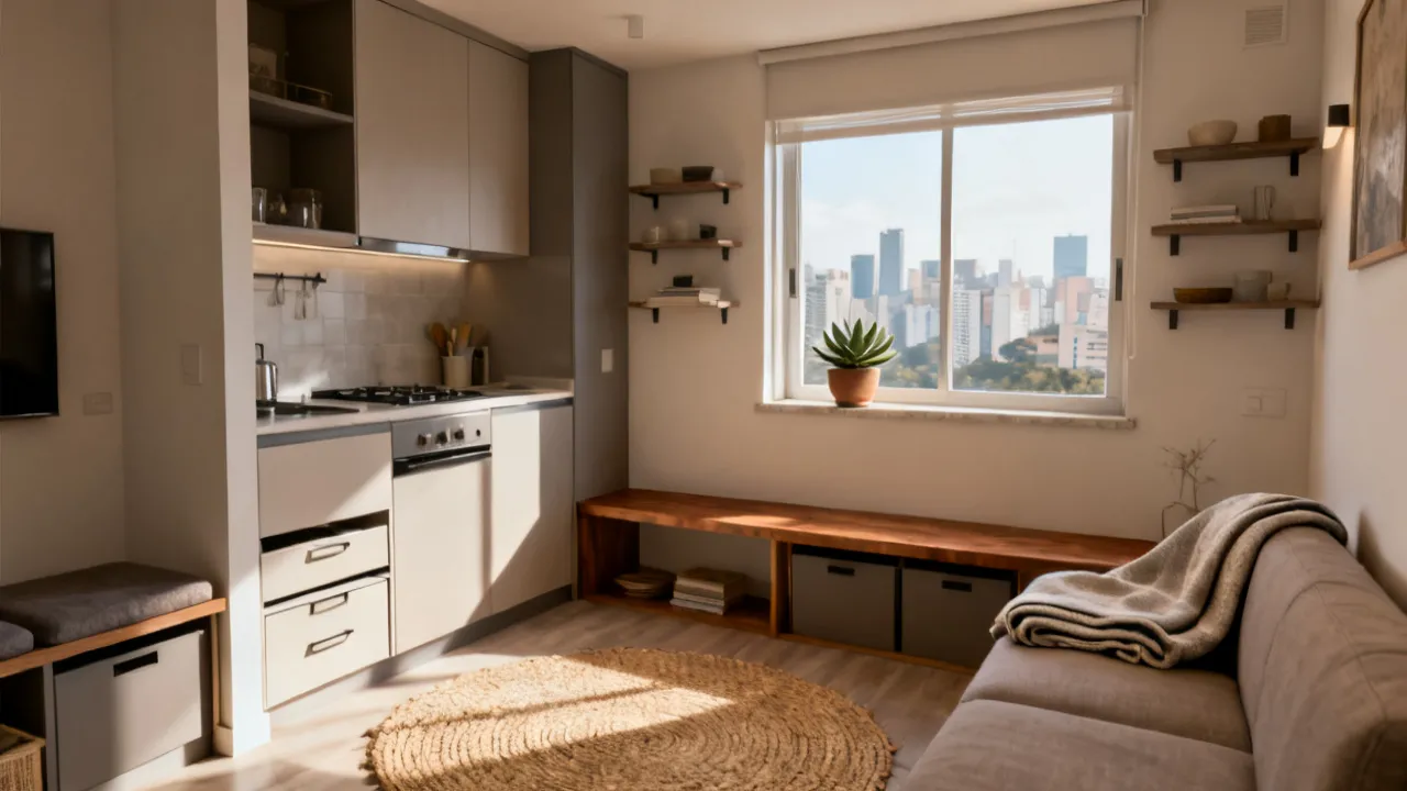 Apartamento de 14m² em SP: guia profissional