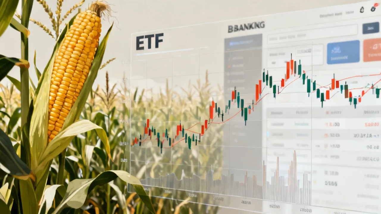 Guia profissional sobre ETF de Milho e contas online