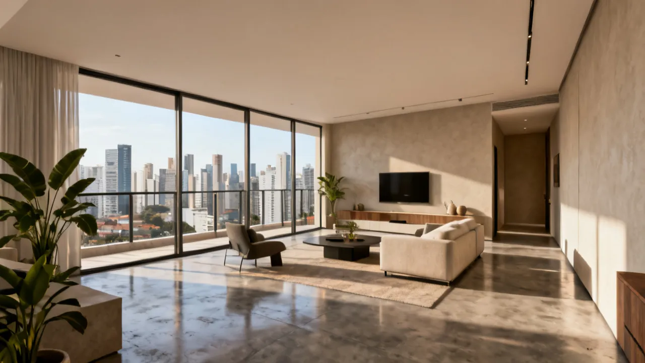 Apartamento com foco em qualidade da Construtora BH