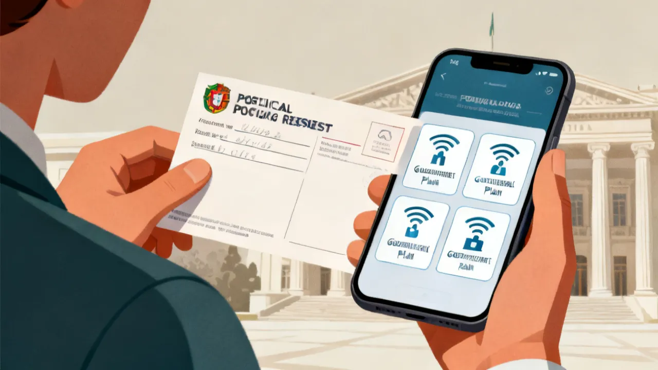 Solicitar Cartão Postal no Programa de Telefonia Assistida