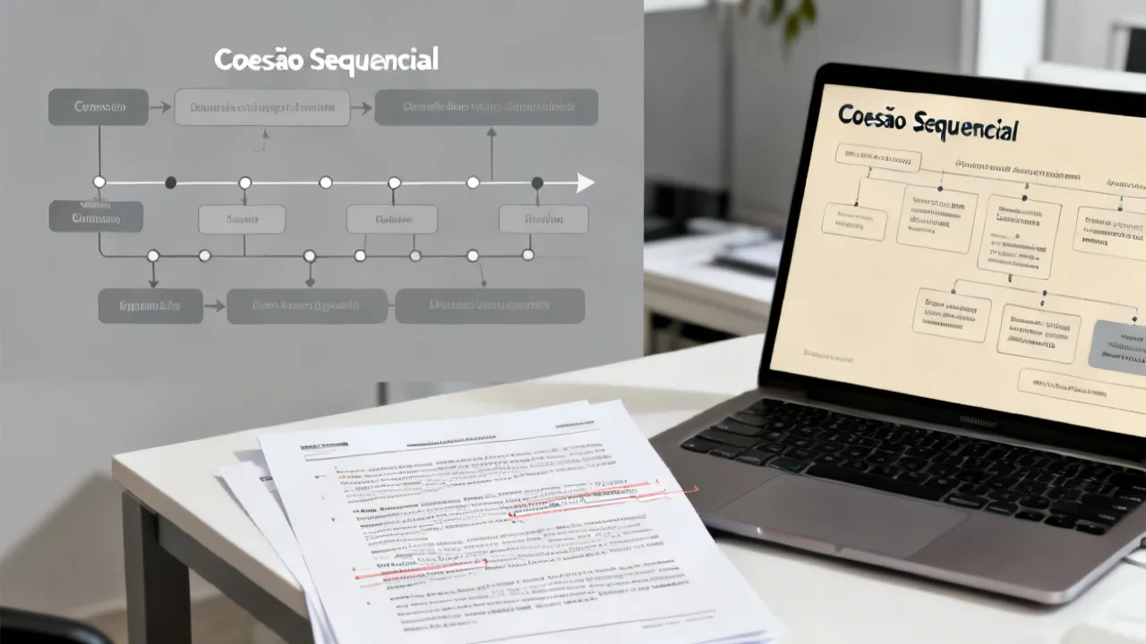 Coesão Sequencial: Guia Profissional para Texto Estruturado