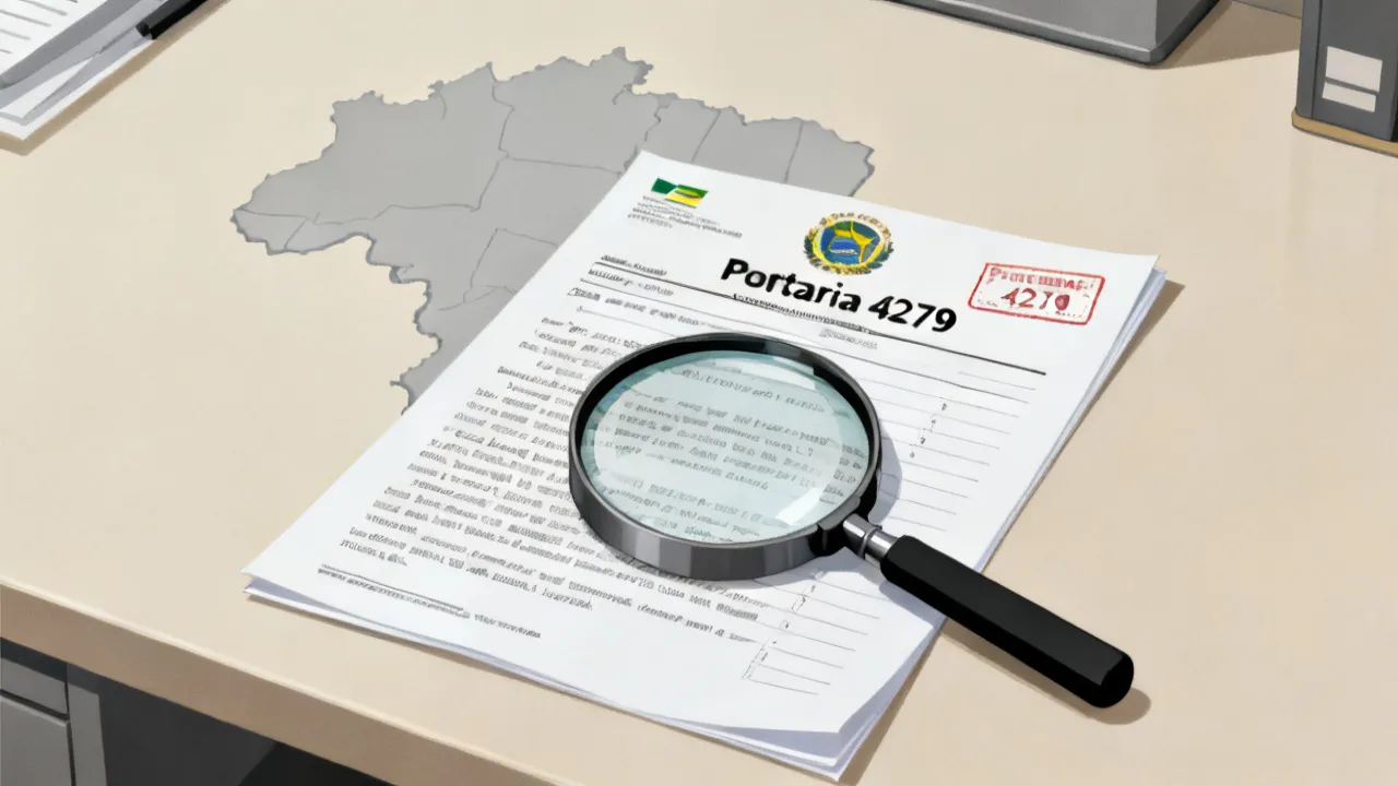 Portaria 4279: guia técnico para conformidade regulatória