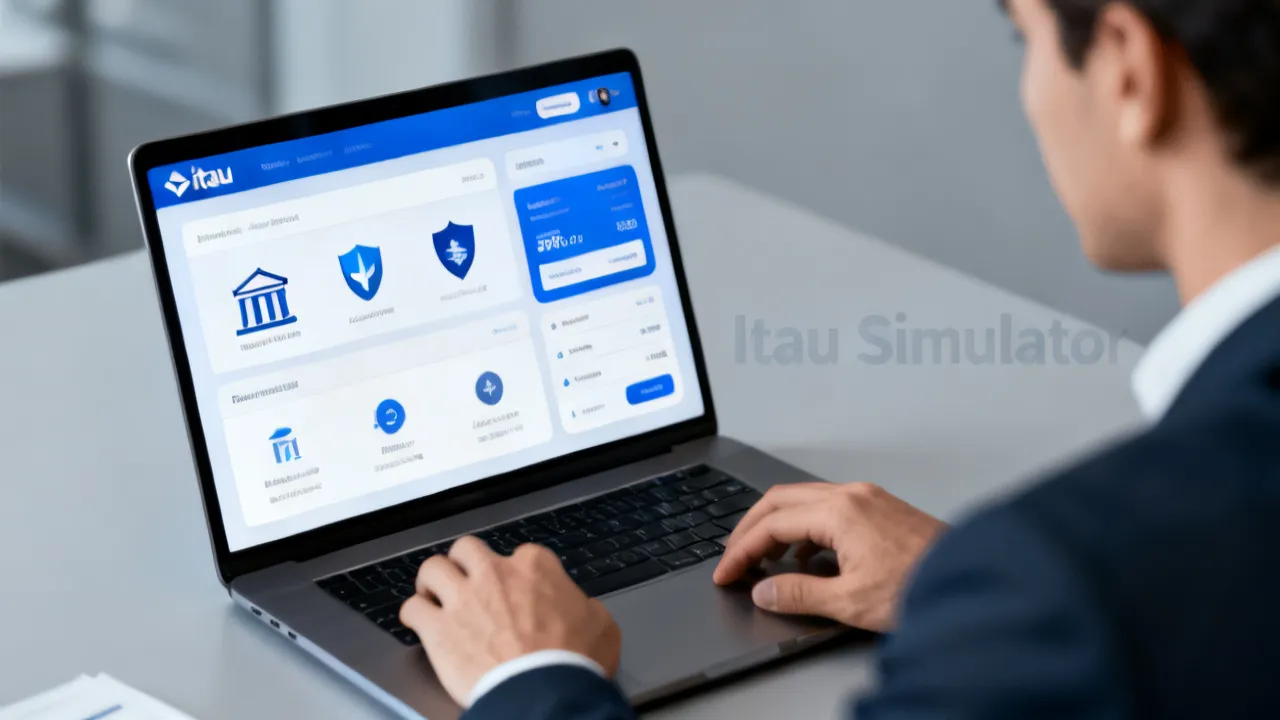 Simulador Itau: guía objetiva para cuentas online
