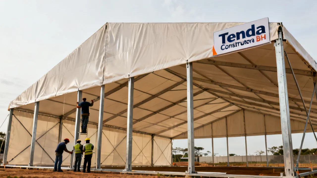 Tenda Construtora BH: guia técnico e escolha segura