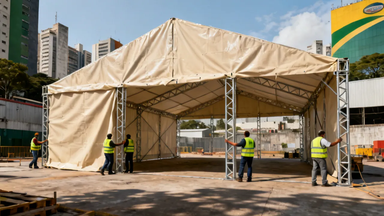 Tenda Construtora BH: Guia técnico para escolher com segurança