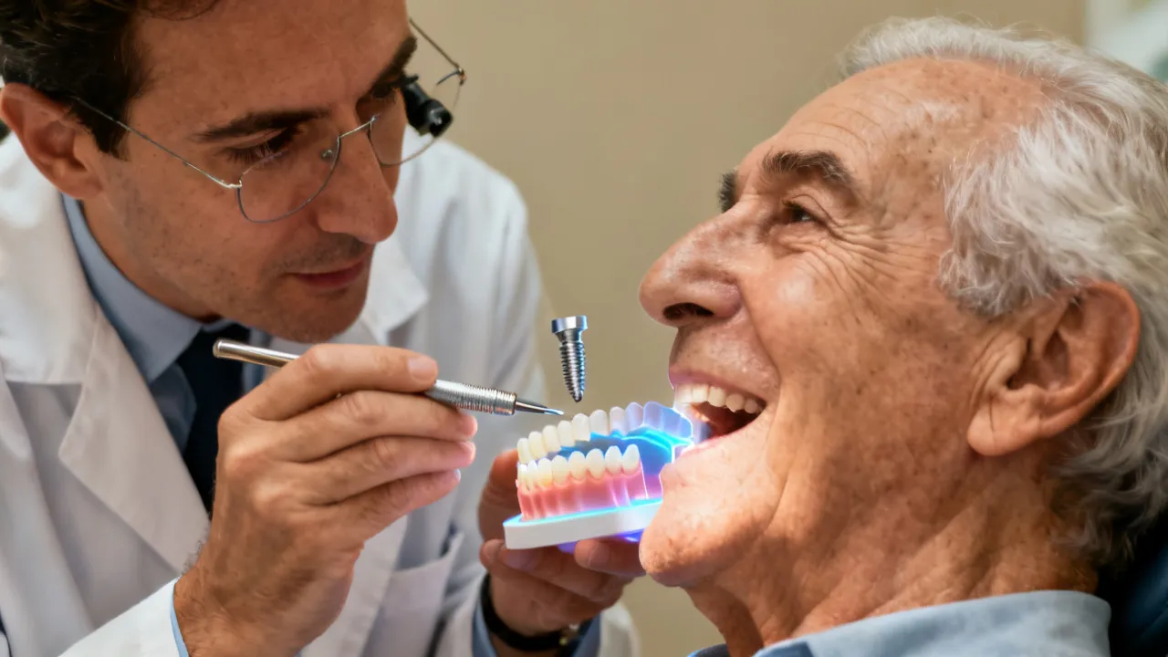Impianto dentale per anziani: guida completa e costi