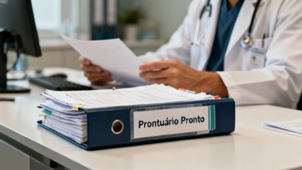 Prontuário Pronto: Como organizar e conferir com segurança