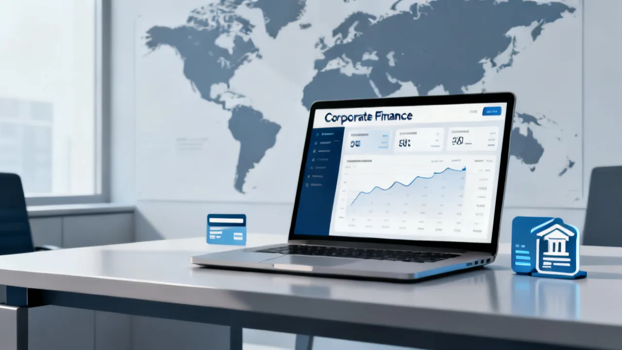 Finanças Corporativas e Contas Bancárias Online nos EUA