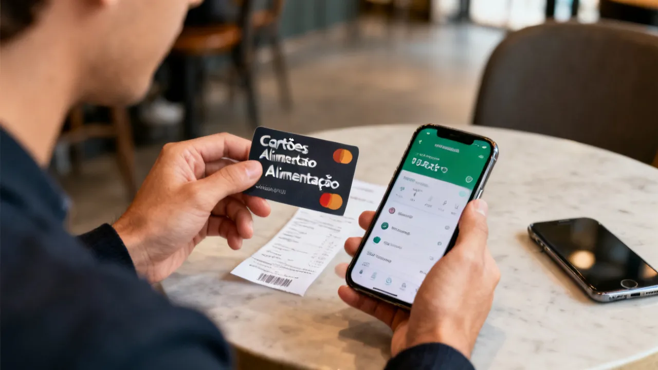 Cartões Alimentação e Contas Online: Guia Global