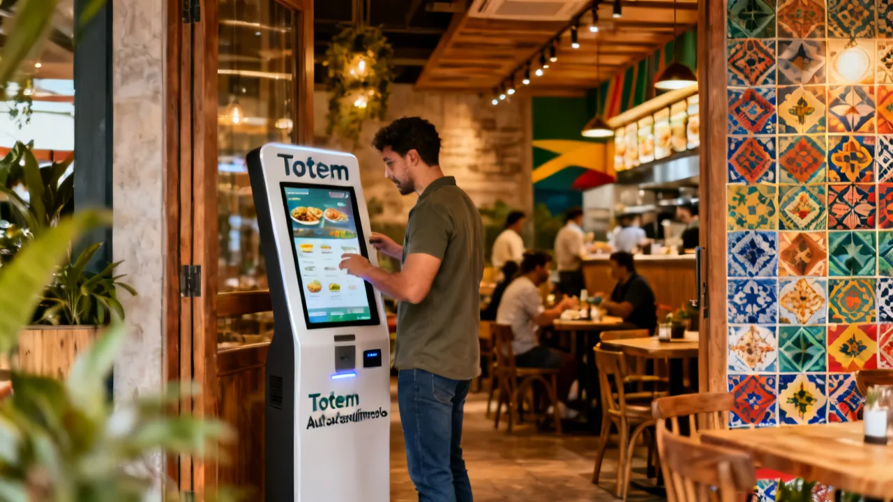 Totem de Autoatendimento no Restaurante: Guia Completo