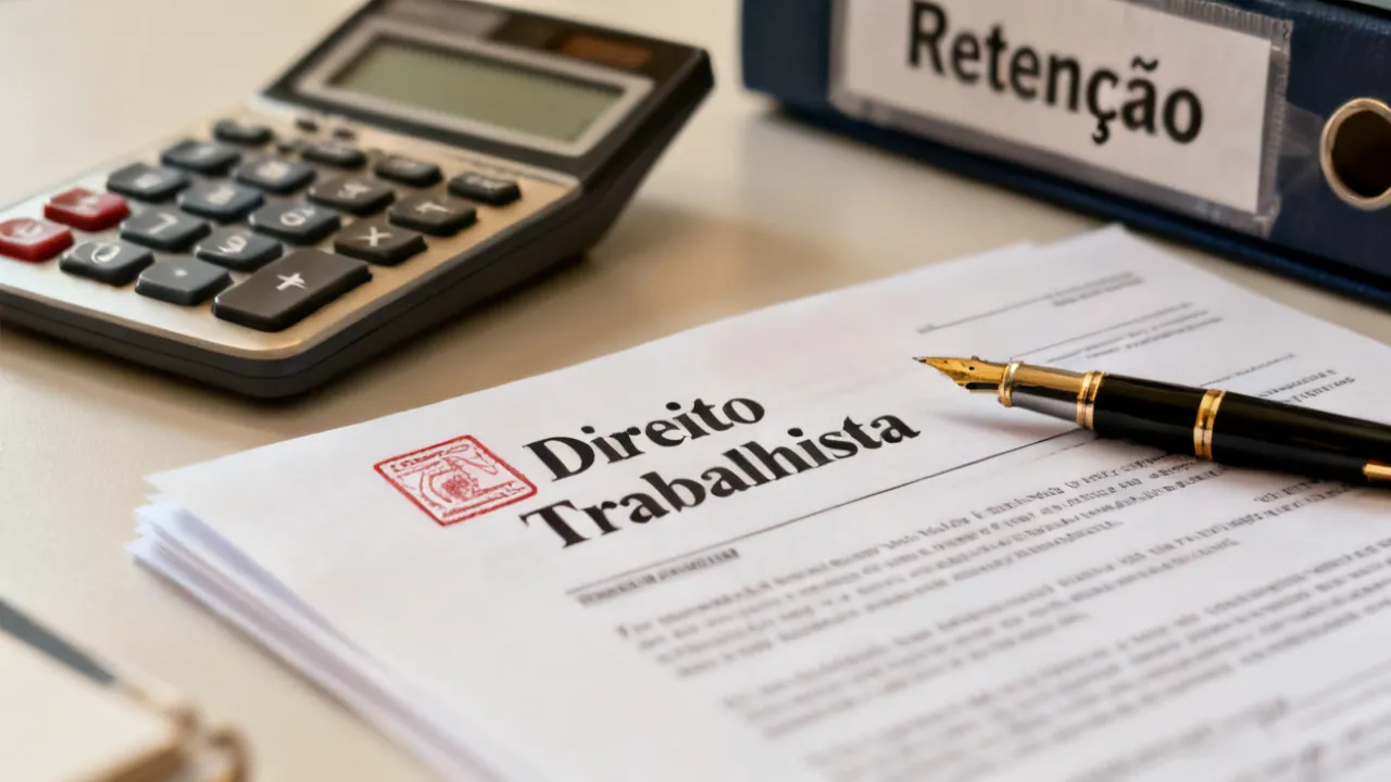 Retenção no Direito Trabalhista: Guia Técnico e Cuidados
