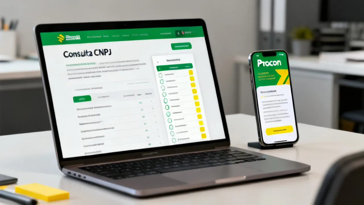 Como fazer Procon Consulta CNPJ com segurança