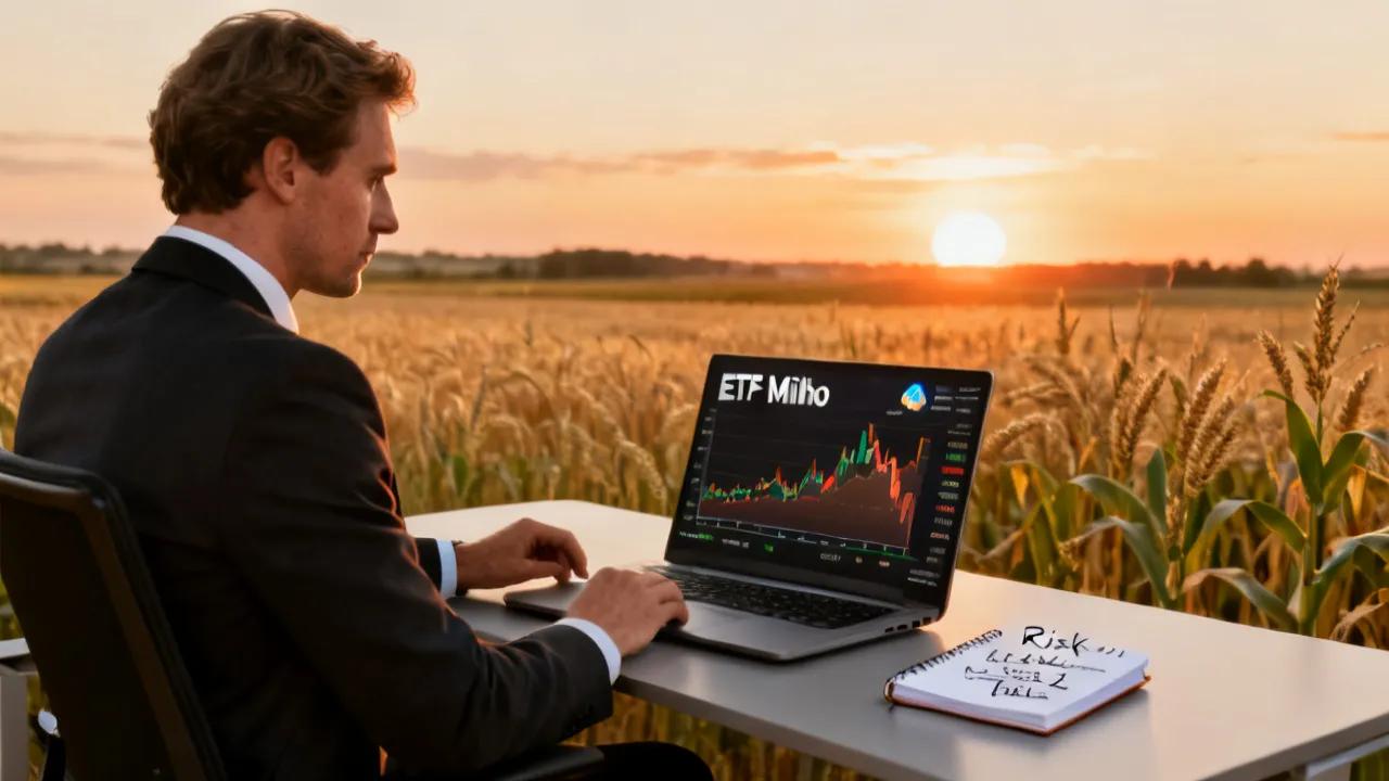 Guia profissional do ETF de Milho: riscos e oportunidades