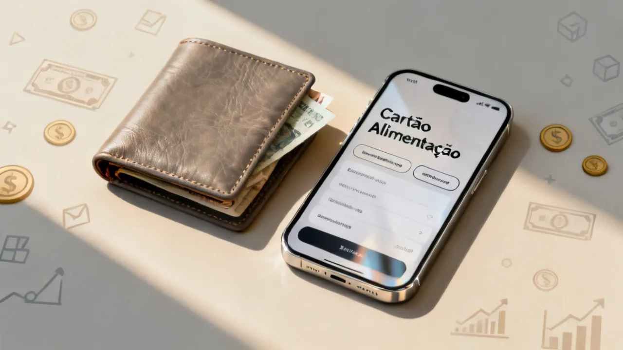 Cartão Alimentação: análise e alternativas bancárias online
