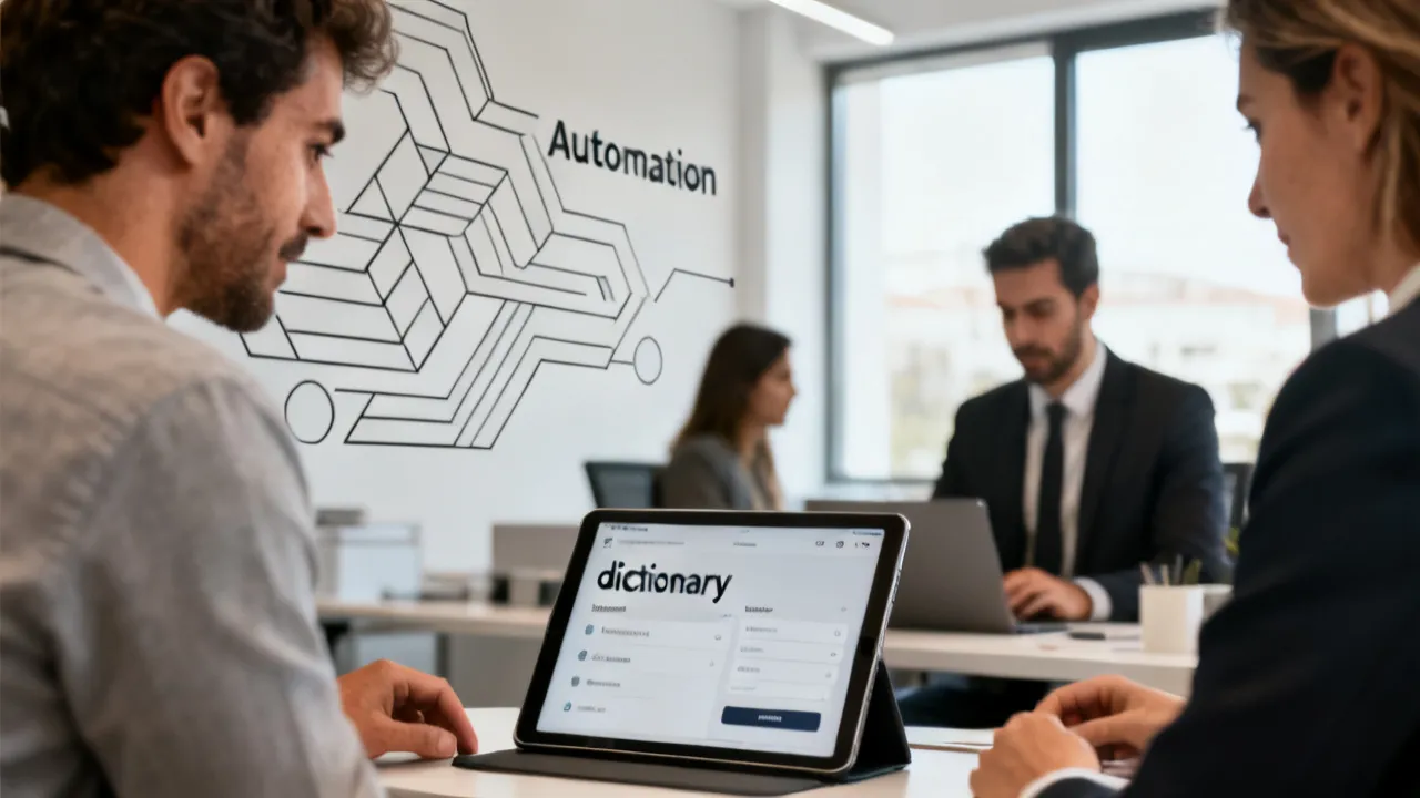 Automação com dicionários: guia técnico e estratégico
