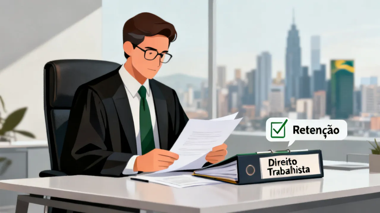 Retenção no Direito Trabalhista: guia técnico e prático