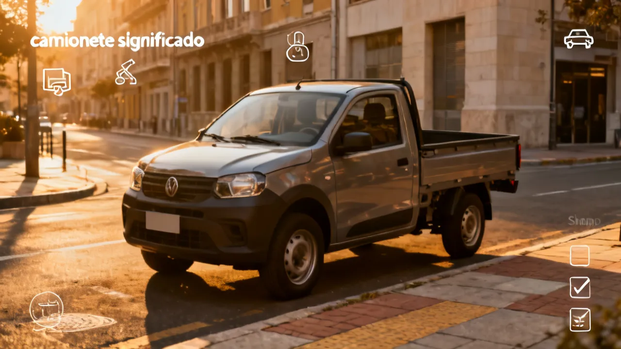 Camionete Significado y Guía para Comprar Económico