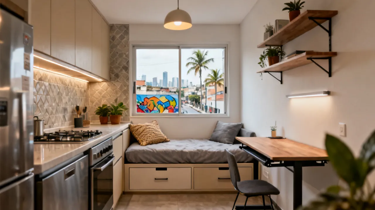 Apartamento de 14m²: Guia para Planejar em SP