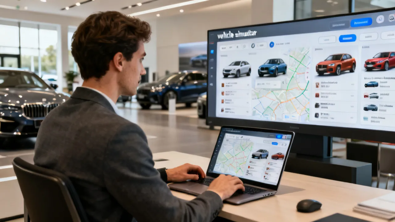 Simulador de Veículos: Como Comprar um Carro Barato