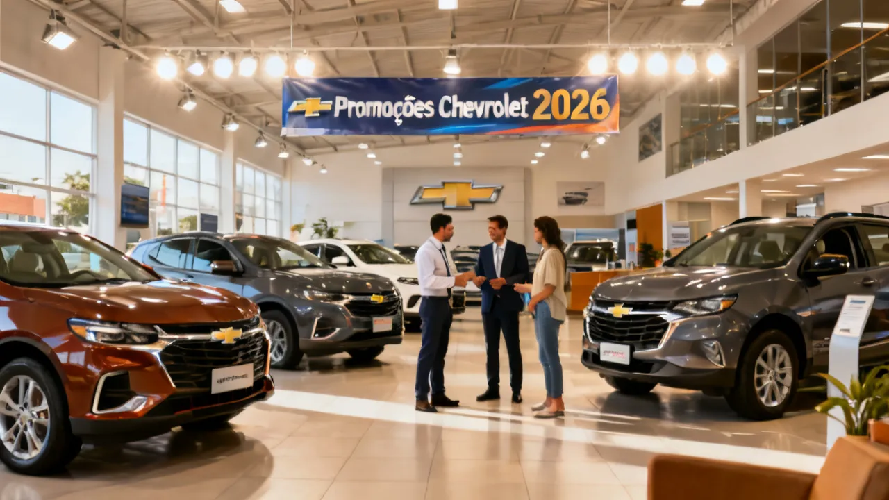 Promoções Chevrolet 2026: como planejar sua compra